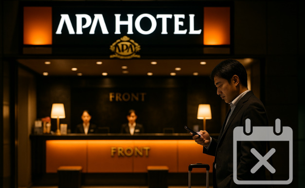 アパホテルのキャンセル料